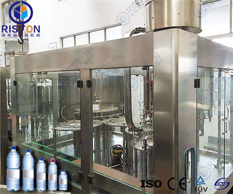 8000瓶/H礦泉水三合一灌裝機