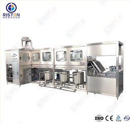 1500桶/H 5加侖全自動(dòng)桶裝水生產(chǎn)線