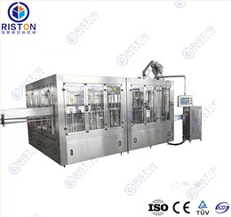 12000瓶/H瓶裝水三合一灌裝機